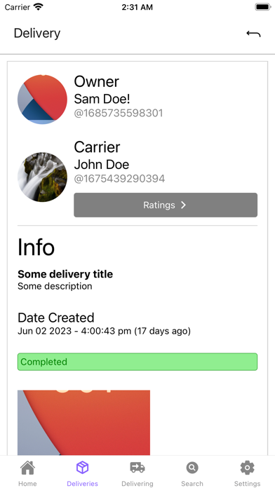 Carry: Community Carrier Screenshot