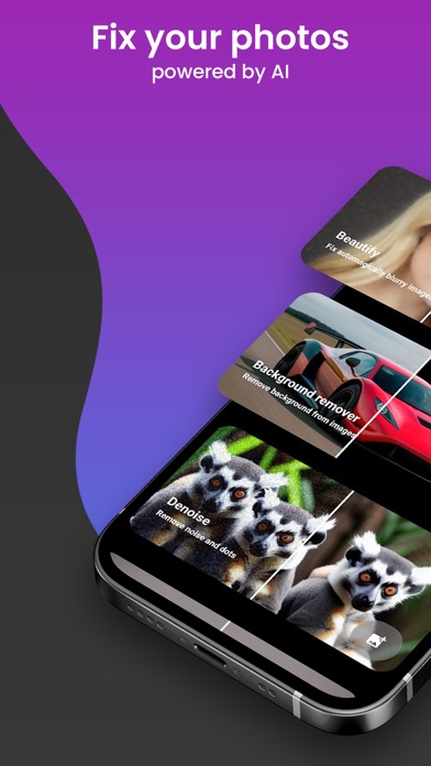 AI Photo Enhancer: FixMyPhotos Screenshot