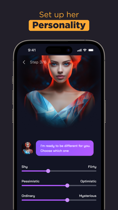 AI Girlfriend - Romantic chat Screenshot