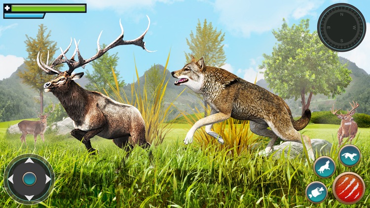 Wolf Simulator Animal Games 3D