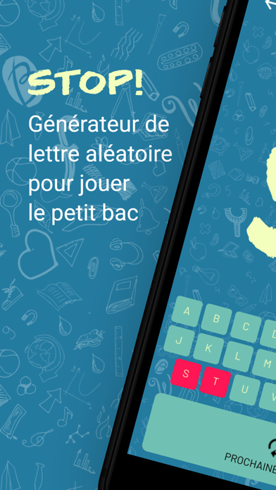 Screenshot #1 pour Stop! Tirage au sort de lettre