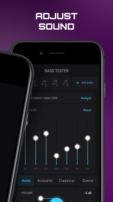 Bass Tester & Booster Pro Screenshot