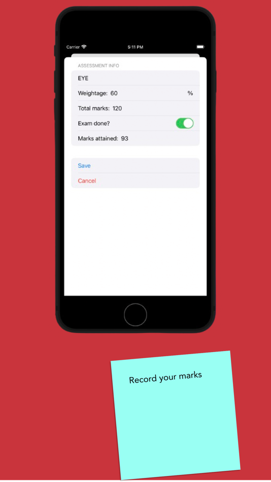 #7. Academ - Mark Record (iOS) 由: Tinkercademy Community Showcase