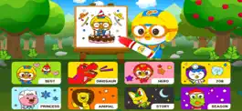 Game screenshot Pororo Coloring Book mod apk