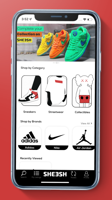 Sheesh App Screenshot