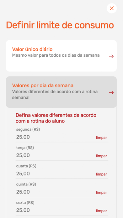 Nutrical Conta Digital Screenshot