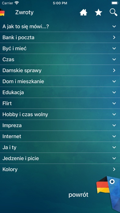 Rozmówki Spróbuj po niemiecku Screenshot