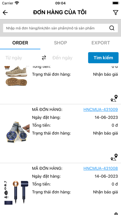 HNCmua Screenshot
