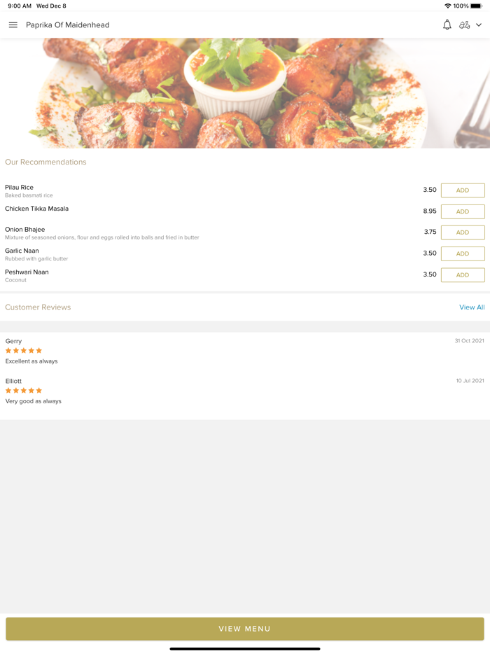 Paprika Of Maidenhead