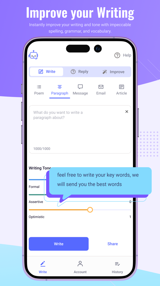 #4. Chat AI - Writing Assistant (iOS) 由: ITIFY COMPANY LIMITED