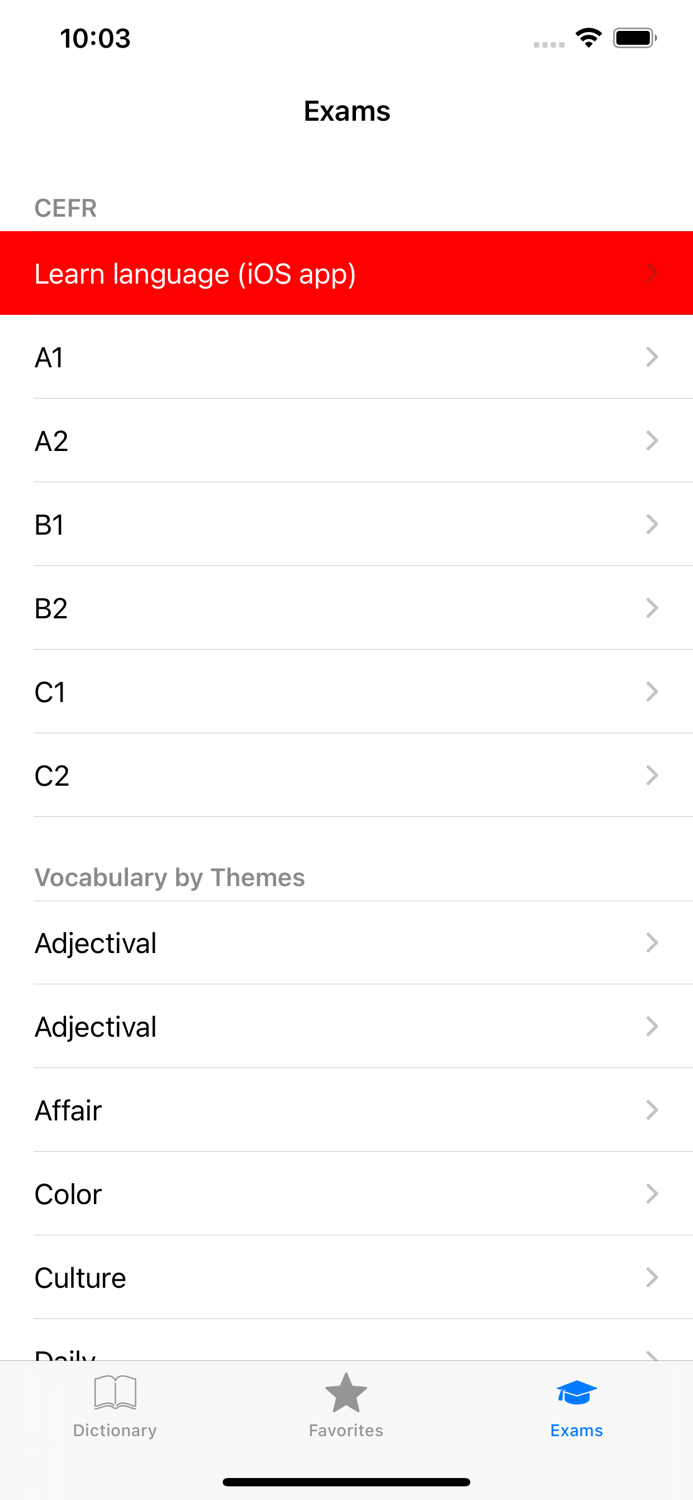 Korean Pro dictionary and exams