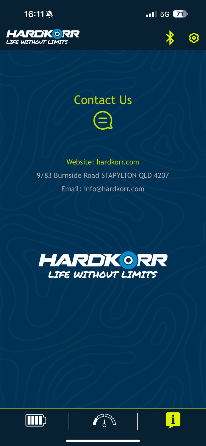 Hardkorr Battery Monitor