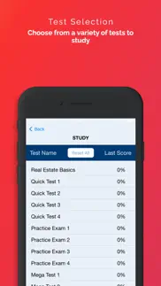 kansas real estate exam iphone screenshot 2