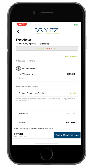 DRYPZ Screenshot