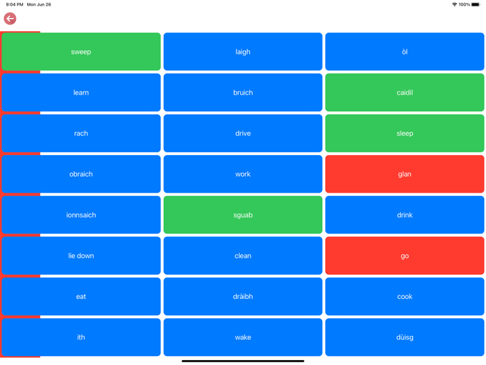 Scottish Gaelic Verb Blitz