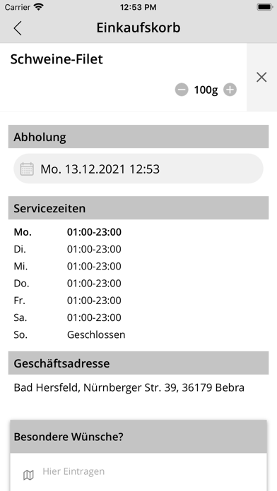 Metzgerei Budesheim Screenshot