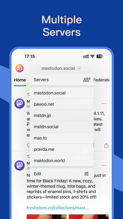 Maser for Mastodon Screenshot