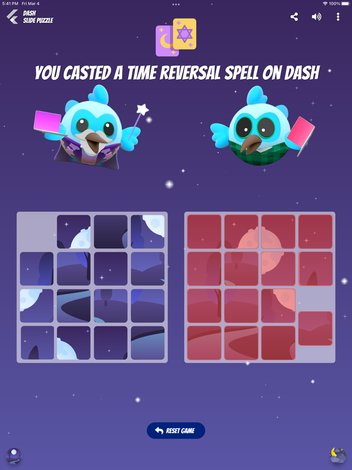 Dash Slide Puzzle