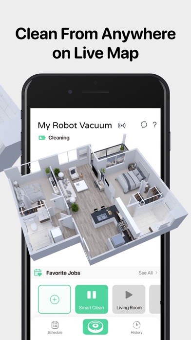 Robot Vacuum App Screenshot