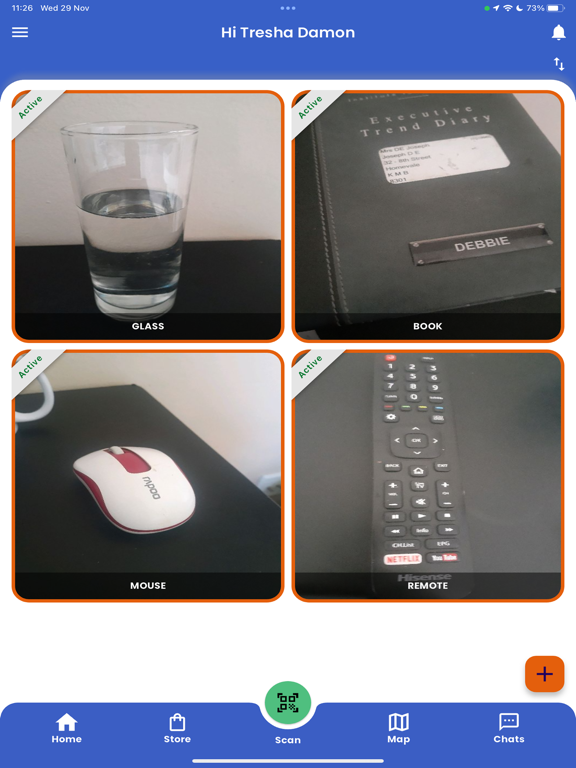 LostIt Tag: QRcode Lost&Found iPad screenshot 1 - Productivity app