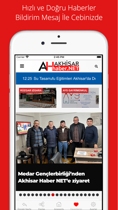 Akhisar Haber Screenshot