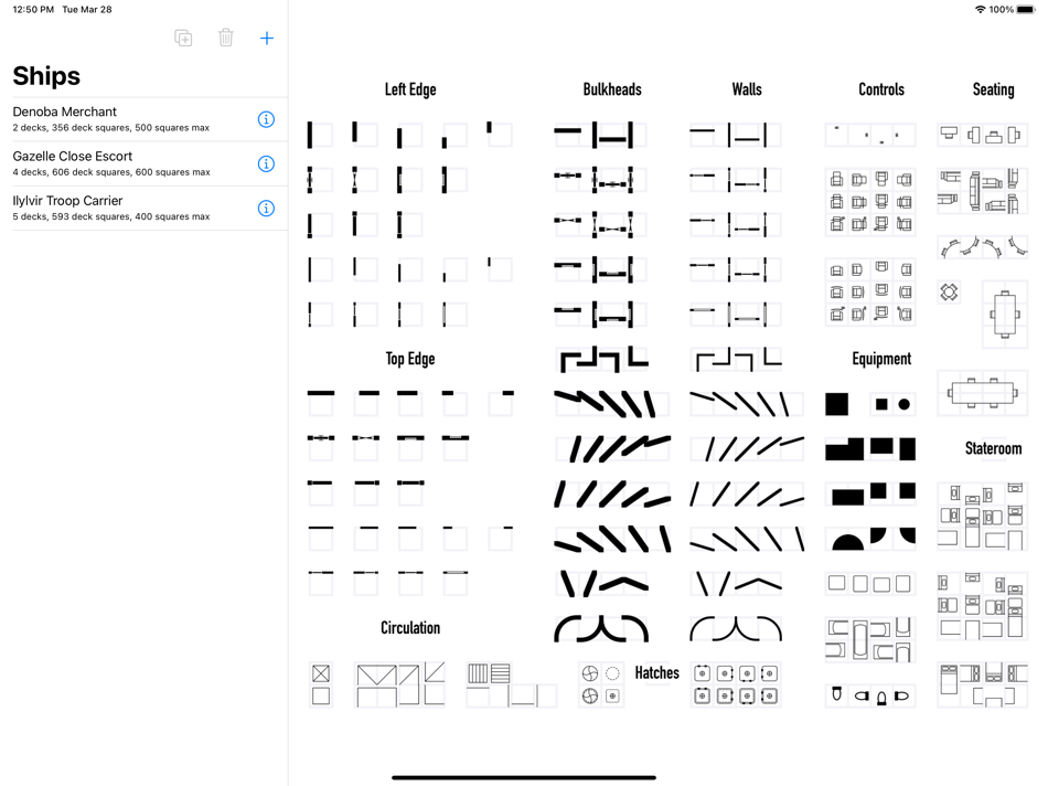 #1. Deck Squares (iOS) 由: Art Gorski