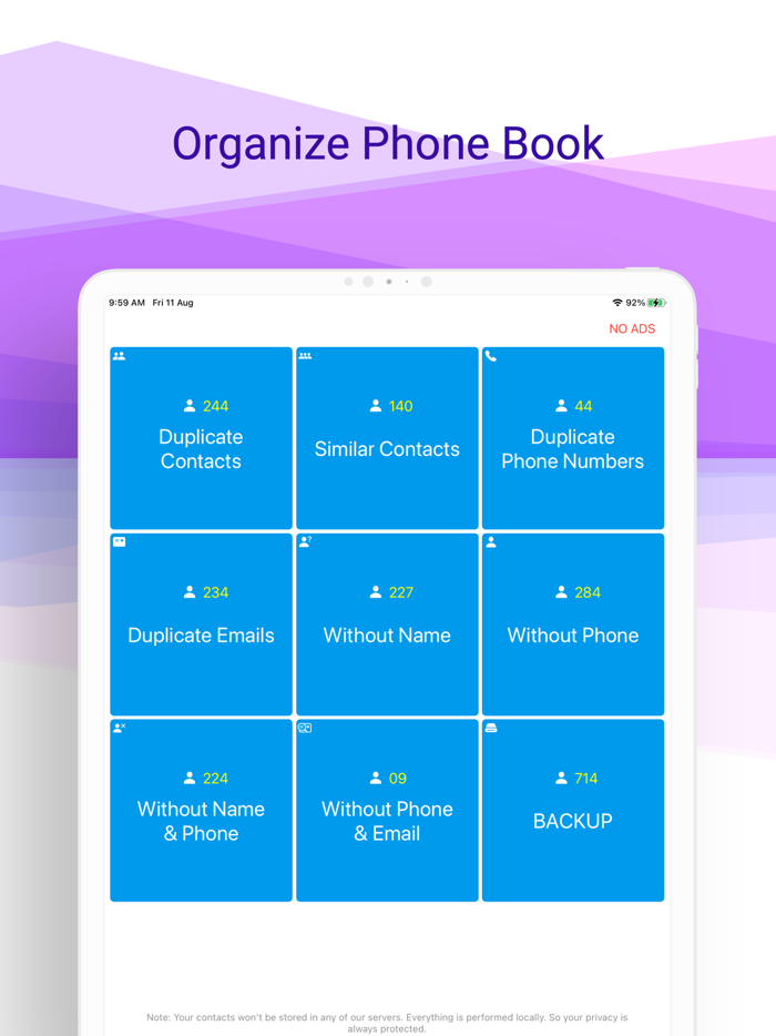 remove duplicate contacts 