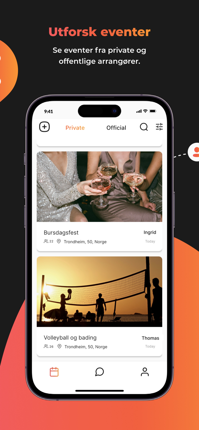 Connect App - Events Nearby