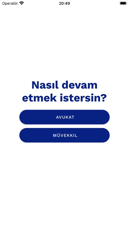 Müvekkil App