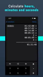 time calculator⁺ iphone screenshot 1