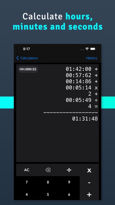 Time Calculator⁺ Screenshot