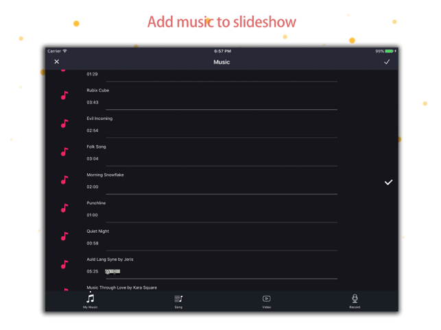 ‎Slideshow with Music Pro Screenshot