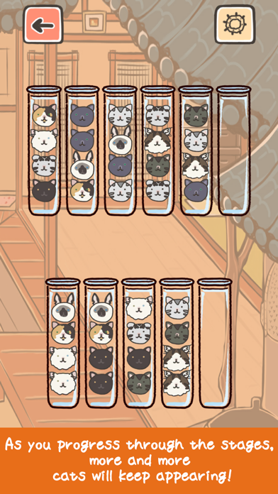 Cat Sort Puzzle - Sort Game Screenshot