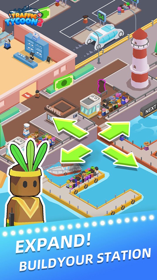 #4. Idle Traffic Tycoon 2 (iOS) 由: Nanjing LeMeng Network Technology Co., Ltd