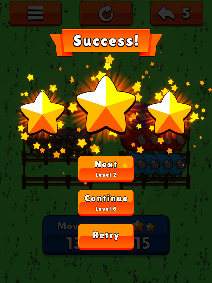 Sheep Sorting Puzzle