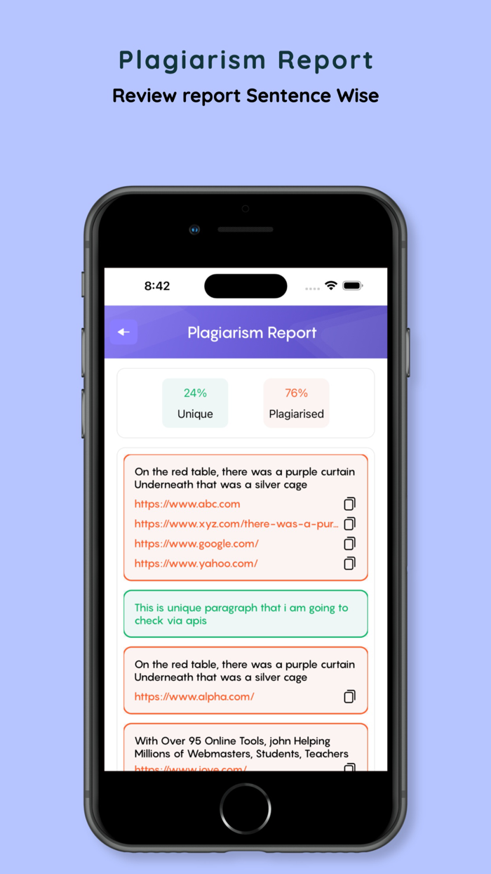 Anti-Plagiarism Grammar Check