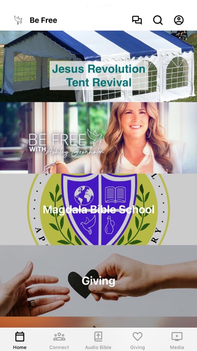 Be Free Ministry International Screenshot