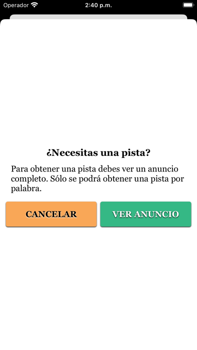 Palabras Cofrades Semana Santa Screenshot