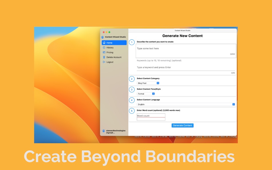 Content Wizard Studio - 1.0 - (macOS)