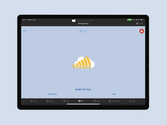 RADIUS Smart application