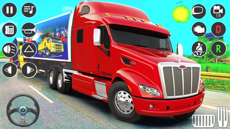 Truck Simulator: Driving Games screenshot-4