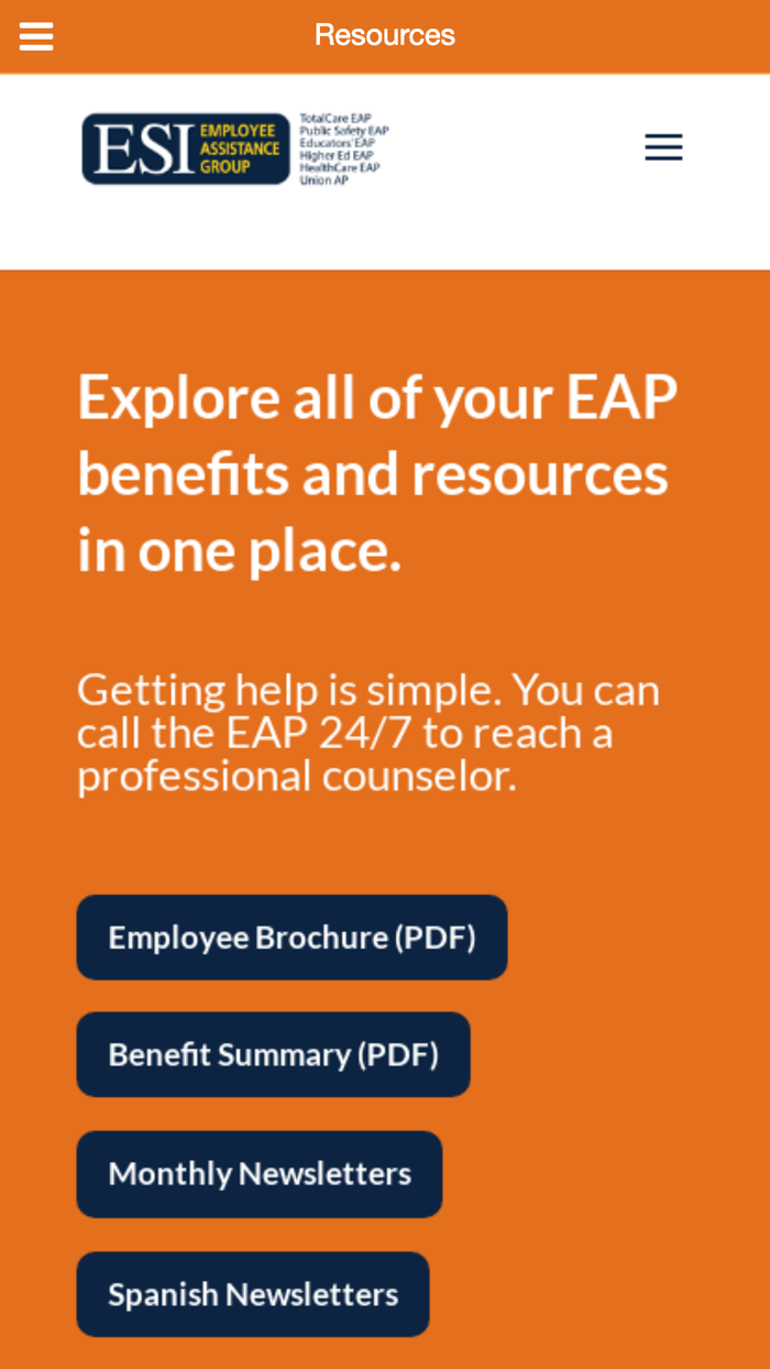 ESI Employee Assistance