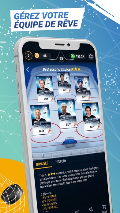 Screenshot #2 pour Big6: Hockey Manager NHL Stars