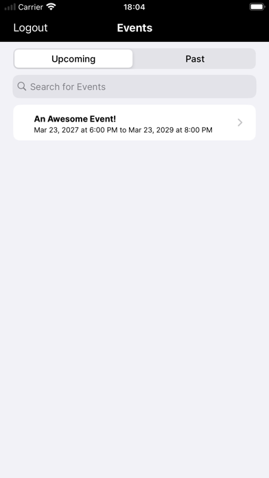 EVENT EXPO Screenshot