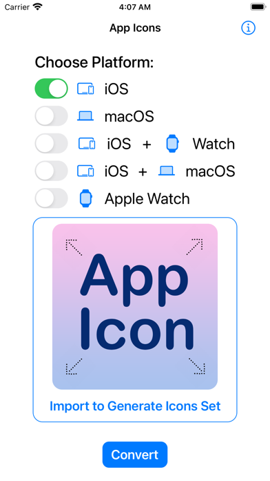 Screenshot #2 pour App Icon: Resize for all OS