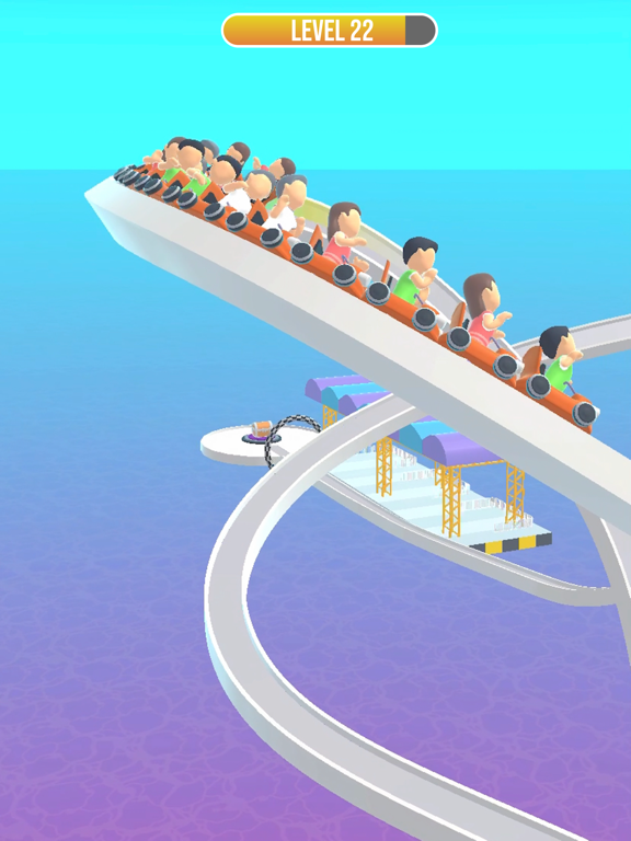 Cart Crash: Roller Coaster iPad screenshot 7 - Games app