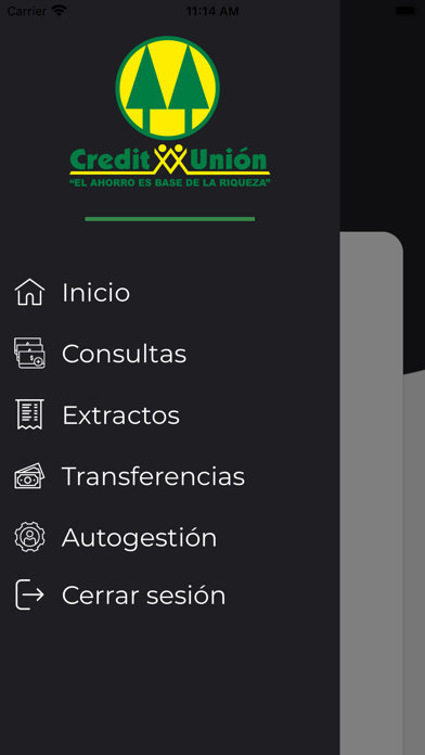 Credit Unión Screenshot