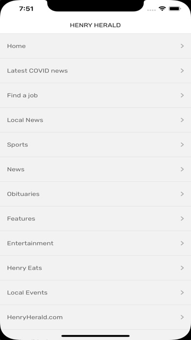 Henry Herald Screenshot