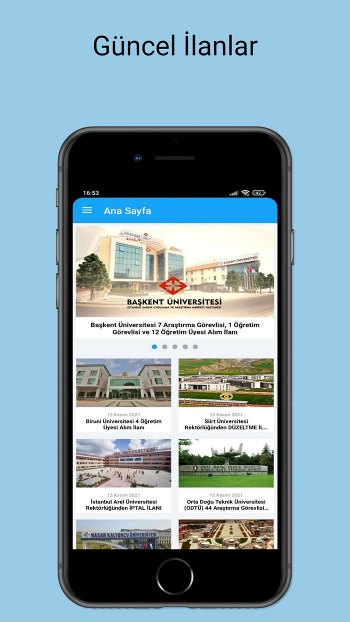 Akademik Kadro İlanları