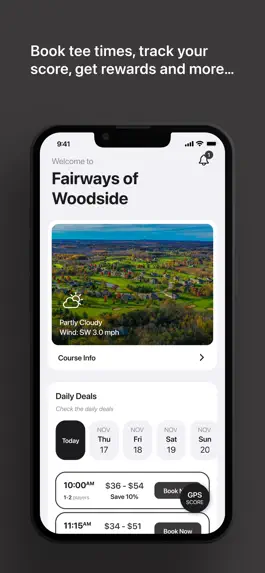 Game screenshot Fairways of Woodside Tee Times mod apk